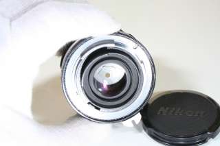 Nikon 5cm f2.0 Non AI lens Nikkor S F w/ caps f2  