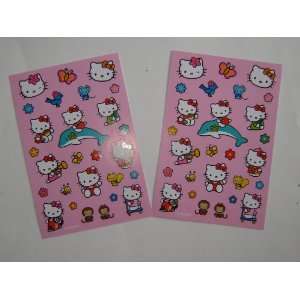  Hello Kitty Stickers   2 Sheets: Office Products
