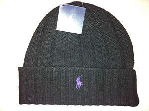 Ralph Lauren Polo Beanie Skull Hat Cap NWT 5 Colors To Chose From 