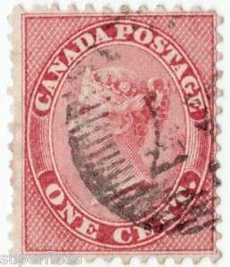 14 Canada 1859 Victorian Postage Stamp Used VG +  