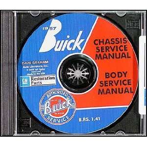 1957 Buick CD ROM Repair Shop Manual & Body Manual Buick  