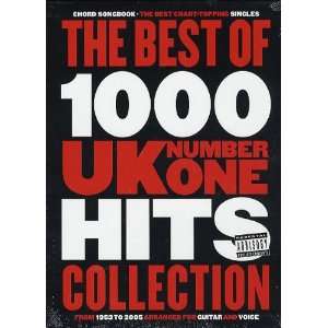  Best of 1000 UK No 1 Hits Chord Songbook (9781846091674 