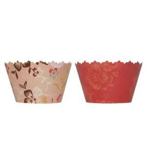  Reversible Summer Floral Peach Creamsicle & Washed Flower 