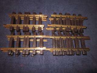 12 LGB 1015 G SCALE GAUGE BRASS 150 MM 1/2 TRACK SECTIONS  