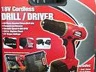 Duratest 18V Cordless Drill/Driver With 56 Piece Accessory & 21 Torque 