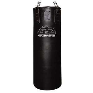  Leather Golden Gloves Heavy Bag   70 lbs.: Sports 