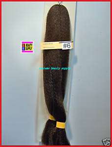 100% kanekalon braid hair dreadlock stage extension 6  