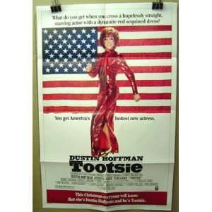   Poster Tootsie Dustin Hoffman Jessica Lange lot F15 