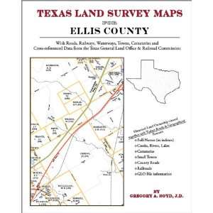  Texas Land Survey Maps for Ellis County (9781420351095 