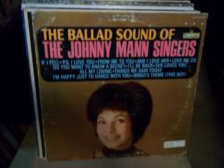JOHNNY MANN SINGERS beatle ballads  