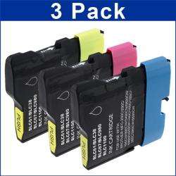 Brother Compatible LC 61 Color Ink Cartridge (Pack of 3)   