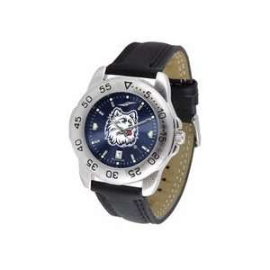   Huskies Sport AnoChrome Mens Watch with Leather Band Sports