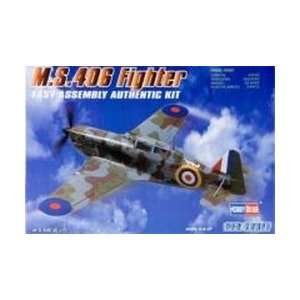  Hobby Boss 1/72 Easy Build French Ms.406: Toys & Games