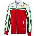   Mexico White/Green/Red Retro Soccer Futball Track Jacket TT Top Men sz