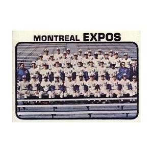    1973 Topps #576 Montreal Expos Team Card: Sports & Outdoors