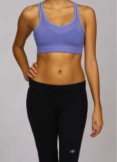 Woman wearing a sports bra to exercise