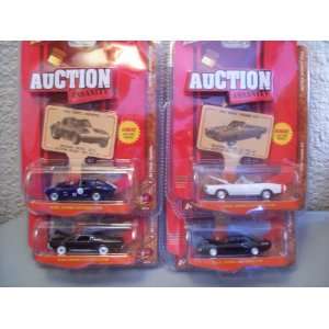    Johnny Lightning 2008 Auction Insanity Four Car Set: Toys & Games