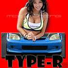 99 00 Honda Civic EK Type R CTR Front Bumper PU Lip EK9 (Urethane)