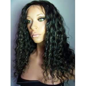   Indian Remy Hair, Deep Wave, #3 with #27 Highlights 