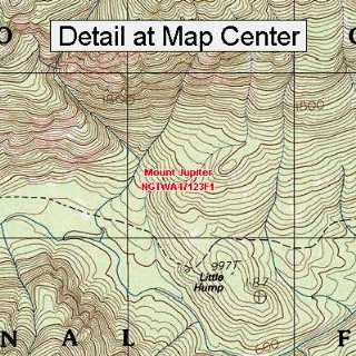   Map   Mount Jupiter, Washington (Folded/Waterproof): Sports & Outdoors