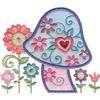 Brother/Babylock Embroidery Machine Card GARDEN CHARM  