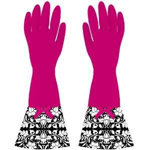    Boston Warehouse Rococo Glamour Glove Set, Pink