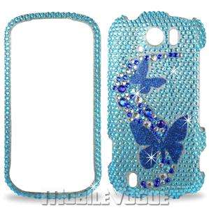 Bling Diamante Rhinestone Hard Case Cover For HTC My Touch 4G Slide T 