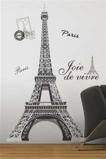 Eiffel Tower Peel & Stick Giant Wall Decal  