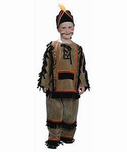 Deluxe Childrens Indian Boy Dress Up Set (Size 2 18)  