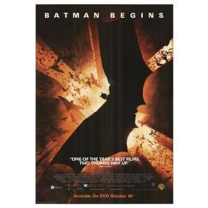  Batman Begins Original Movie Poster, 26.75 x 39 (2005 