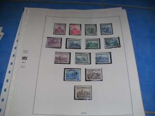 collection Nazi time Bohemia & Moravia  140 different stamps  