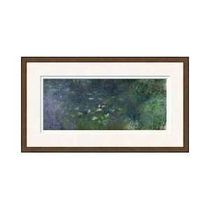  Waterlilies Morning 191418 right Section Framed Giclee 
