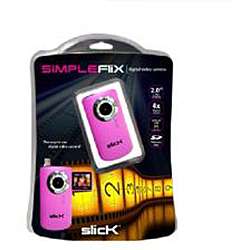 Slick Flip Vc100 Pink Digital Video Camera  