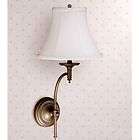 NEW 1 Light Plug In Candle Wall Sconce Lighting Fixture Cafe Bronze 