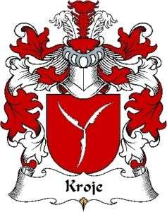 Family Crest 6 Decal  Polish  Kroje  