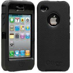 Black Otterbox iPhone 4 Defender Case  Overstock