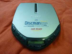   Sony Discman D E307CK 10 Seconds ESP Car Ready Compact Disc CD Player