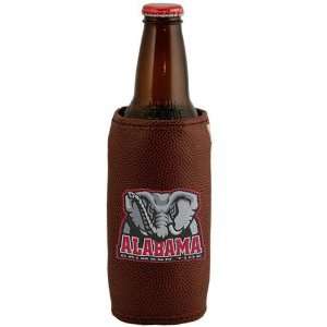  Alabama Crimson Tide Brown Football Bottle Holder Coolie 