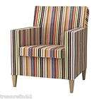 Ikea Karlstad chair cover slipcover DILLNE Stripe Multicolor, NIB