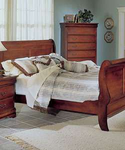 Claremont Cherry King size Bed  Overstock