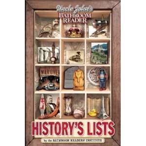   Johns Bathroom Reader Historys Lists byInstitute Institute Books