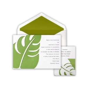  Captivating Palm Leaf Wedding Invitation