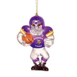 BSS   Minnesota Vikings NFL Acrylic Football Player Ornament (3.5)