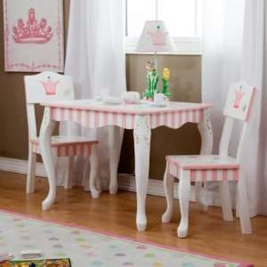  Teamson Design Princess & Frog Table and Chair Set: Home 