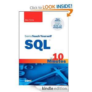 Sams Teach Yourself SQL in 10 Minutes (3rd Edition) Ben Forta  
