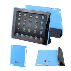 BLUE   Tough Dura_Gel Back Cover / Skin / Case For Apple iPad 2 & 2s 