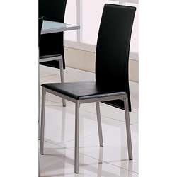 Pearl Black Metal Dining Chairs (Set of 4)  Overstock