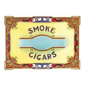  Smoke Cigars   Paper Poster (18.75 x 28.5) Sports 