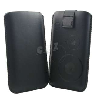 Leather Case Pouch+LCD Film Samsung Galaxy S II i9100 m  