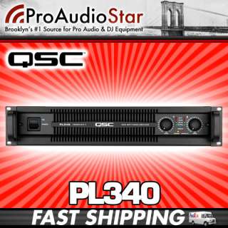 QSC PL340 Power Light 3 Series Professional Power Amplifier 
